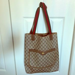 Authentic Gucci vintage canvass